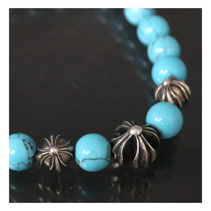 CHROME HEARTS（クロムハーツ） 銀座店 ビーズブレス 8mm ターコイズ