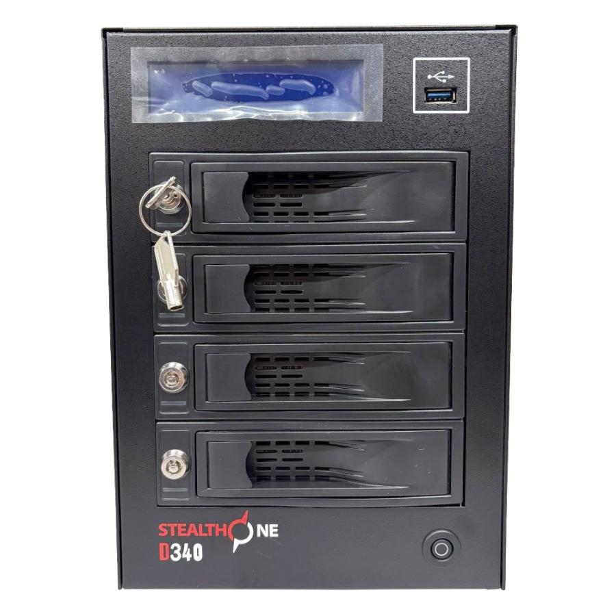 ワイズ ネットワークストレージサーバー STEALTHONE D340 サーバー