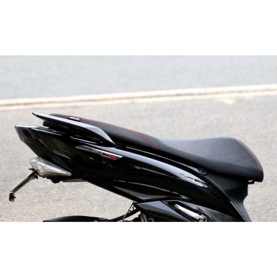 マジェスティS MAJESTY S フラットシート レッドステッチ SG28J SG52J