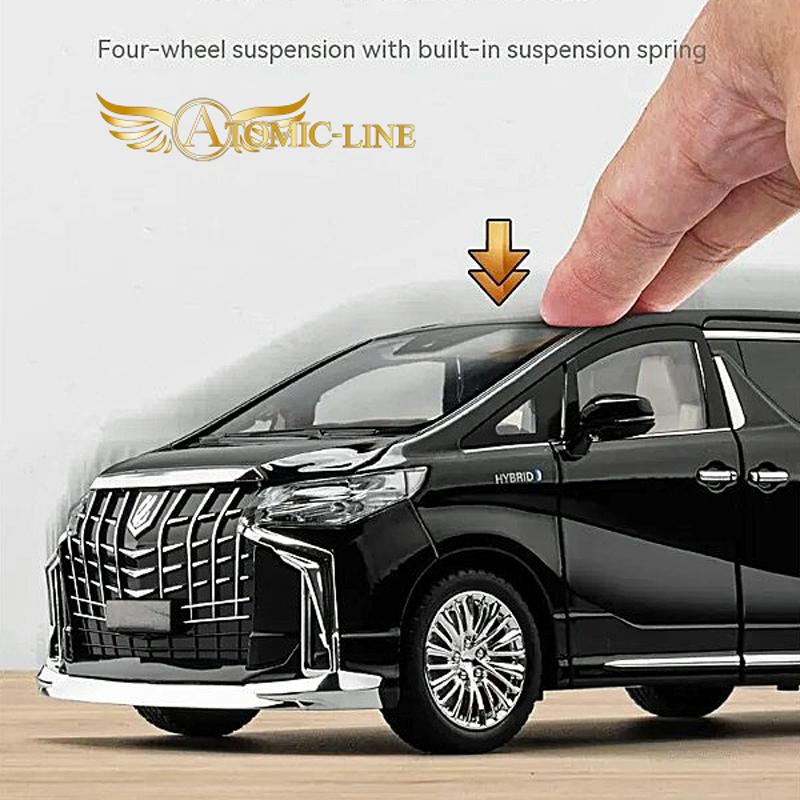 トヨタ（TOYOTA） アルファード 1/18 ミニカー 全2色 ライト点灯