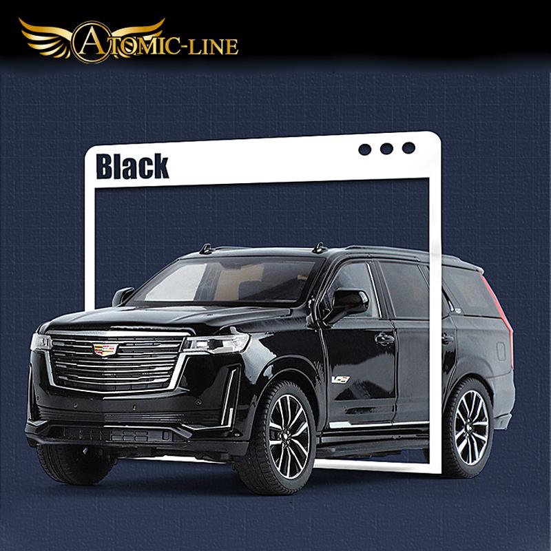 キャデラック Cadillac エスカレード 1/24 ミニカー 全3色 ライト点灯