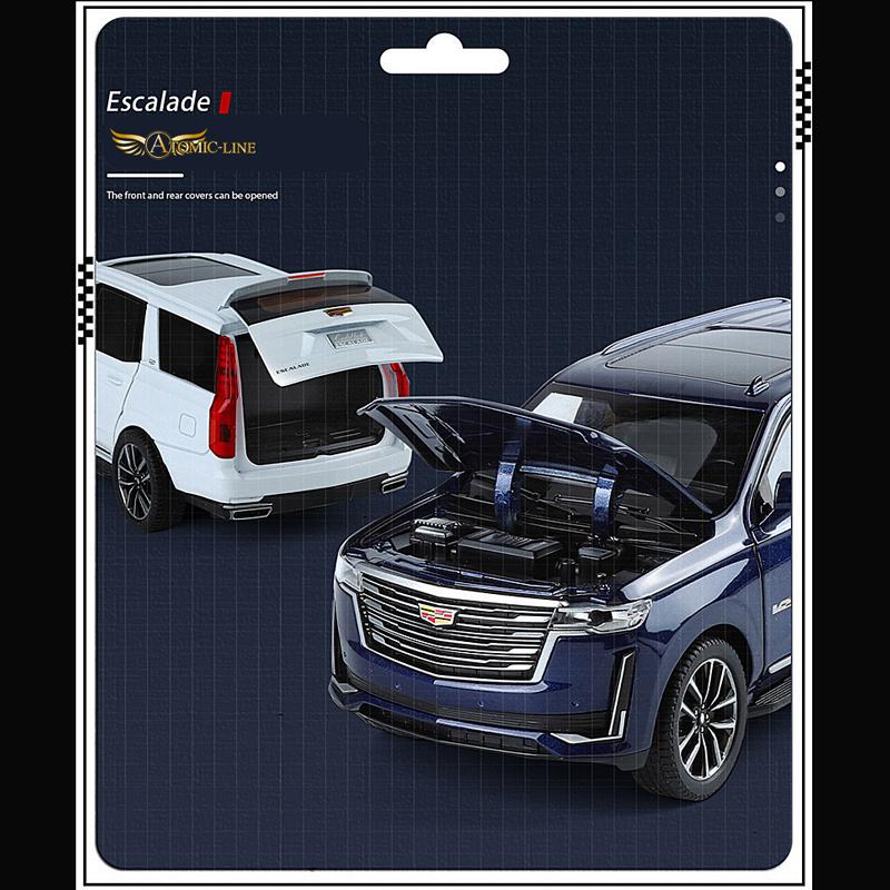 キャデラック Cadillac エスカレード 1/24 ミニカー 全3色 ライト点灯