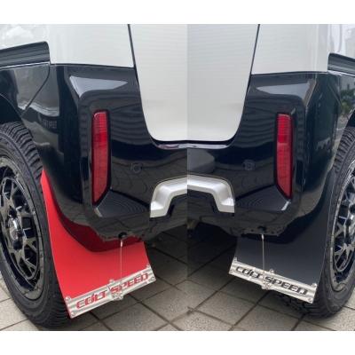 デリカ ミニ マッドフラップ 黒 : オートスタイル(AutoStyle) - 通販