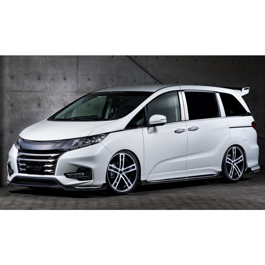 M'z SPEED フロントグリル 未塗装 ABS オデッセイハイブリッド RC4 H29