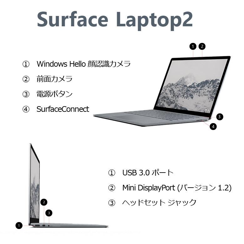 Surface Laptop 第8世代 Core i7搭載 Microsoft 2 ノートパソコン i7