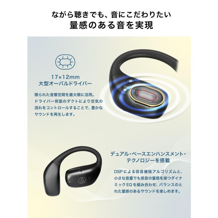 オーディオテクニカ（audio-technica） ATH-AC5TW ワイヤレスオープン