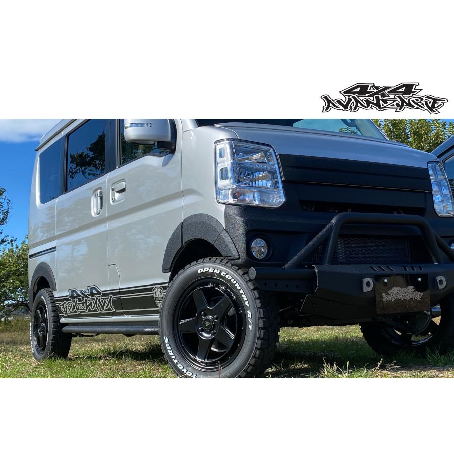 17系エブリイワゴン・17系エブリイバン オーバーフェンダー 出幅：9mm