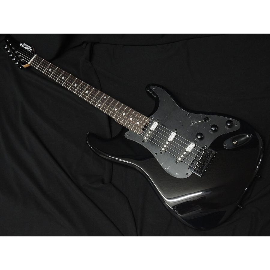 SCHECTER SCHECTER PS-ST-N AB R ALL BLACK シェクター 3 シングル PU