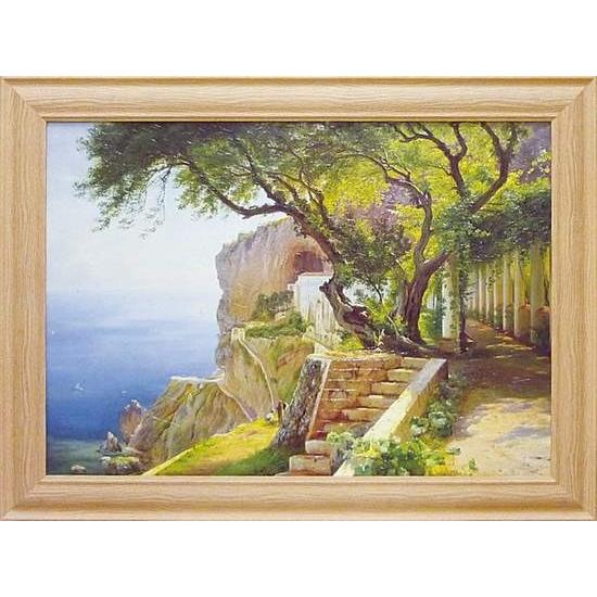 絵画 カール フレデリック アーガード ペルゴラ イン アマルフィー