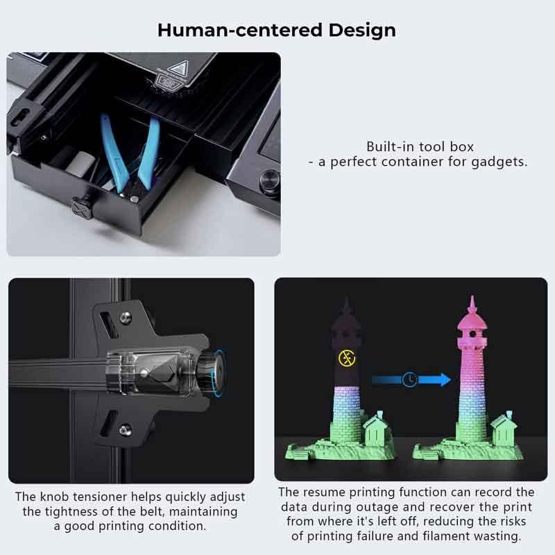 Creality3D Ender3-V2 NEO (プレビュー機能/CR Touch自動ベッド