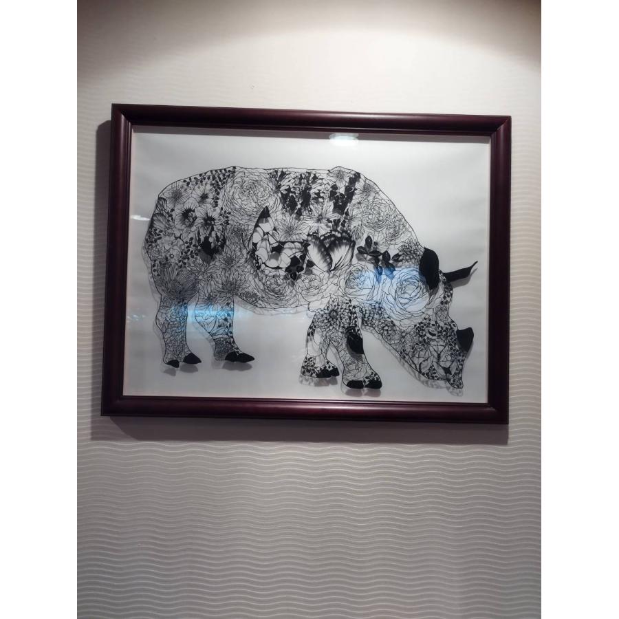 完全ハンドメイドオーダーメイドこの道30年の匠による精密切り絵