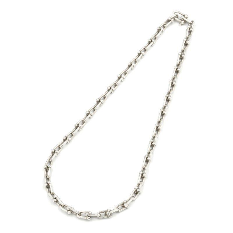 ティファニー ハードウェア スモールリンクネックレス Sv925 Ag925