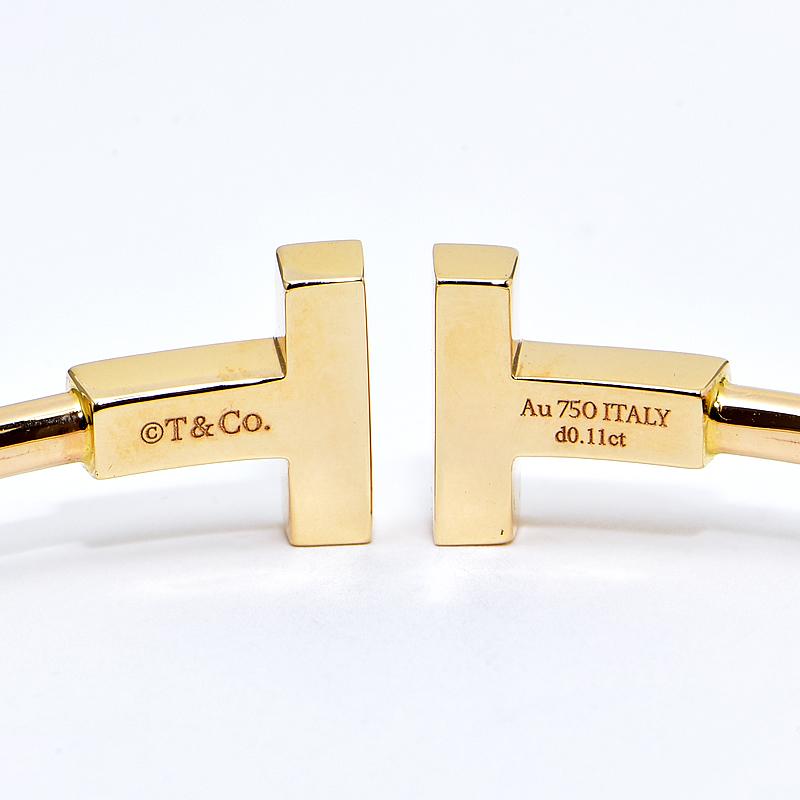 Tiffany T ティファニー Tワイヤーブレスレット ミディアムモデル