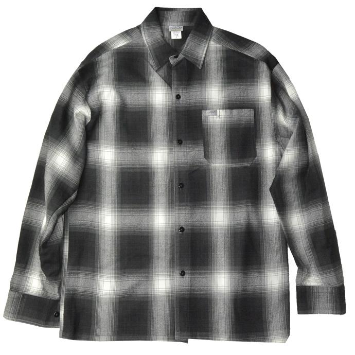 Cal Top（キャルトップ） オンブレチェックシャツ ロングスリーブ