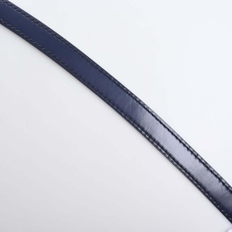 PRADA（プラダ） レザー ベルト #36/90 ブルー 107cm メンズ by