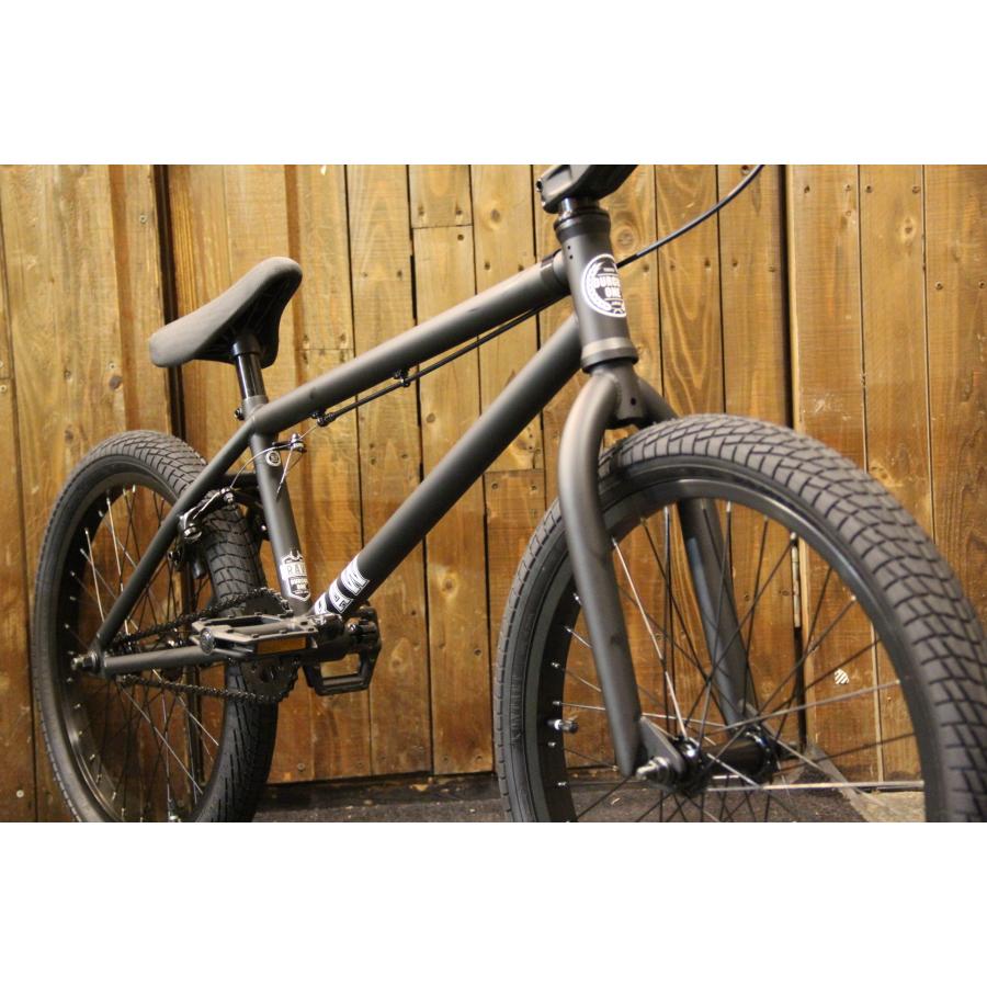 BMX 20インチ ストリート クロモリ DURCUS ONE RAW MATT BLACK 20.7