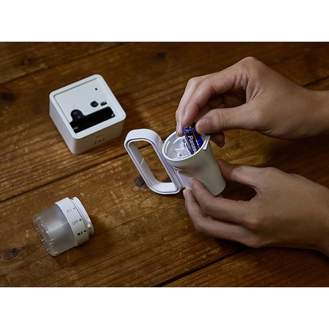 パナソニック 電池がどっちかライト BF-BM01P-W Panasonic 懐中電灯