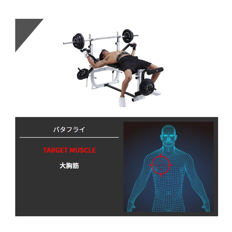マルチプレスベンチ │ トレーニングベンチ ベンチプレス 腹筋 台 筋