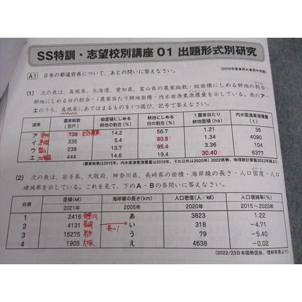 SAPIX 小6年 社会 SS特訓 志望校別講座 14回分 慶應コース サピックス
