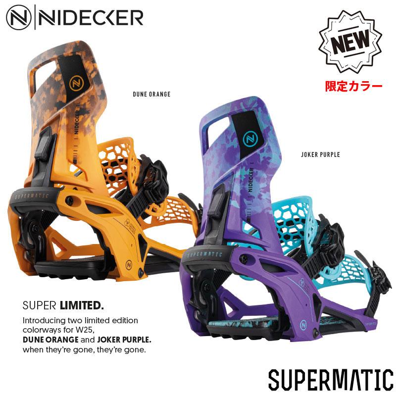 NIDECKER（ナイデッカー） スノーボード ビンディング 金具 24-25