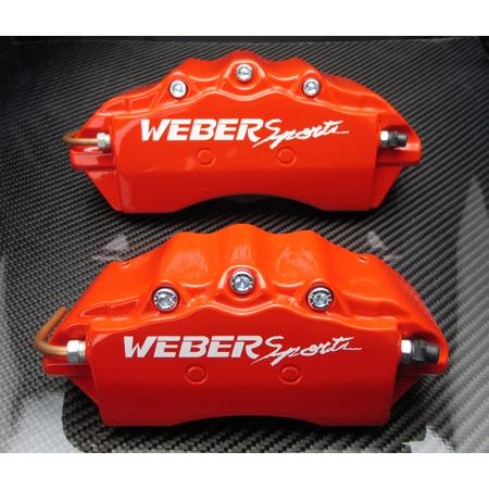 WEBER Sports（ウェーバースポーツ） キャリパーカバー前後セット