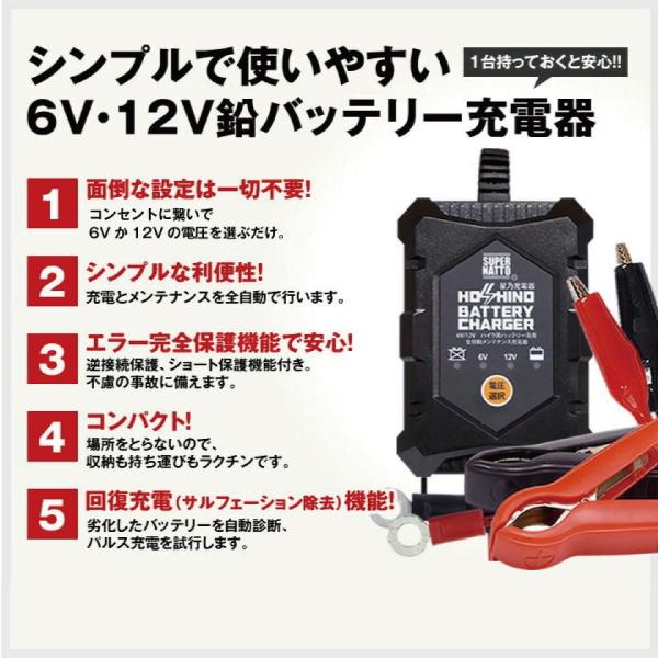 SUPER NATTO（スーパーナット） バイク用バッテリー＋充電器セット