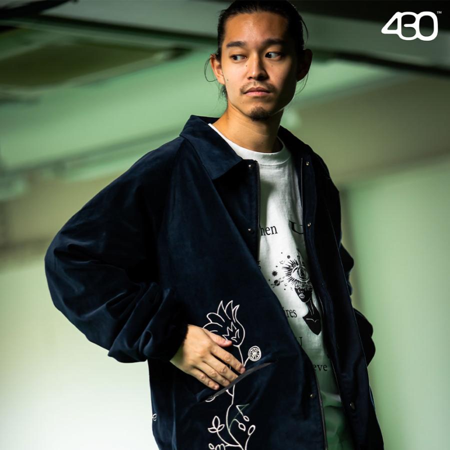 430（fourthirty） フォーサーティー VELOUR COACH JACKET 25-002 2025