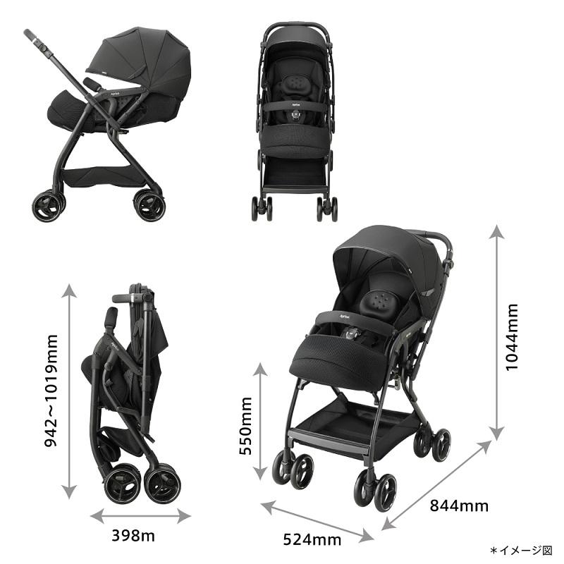Optia ベビーカー A型 新生児 アップリカ オプティアクッション