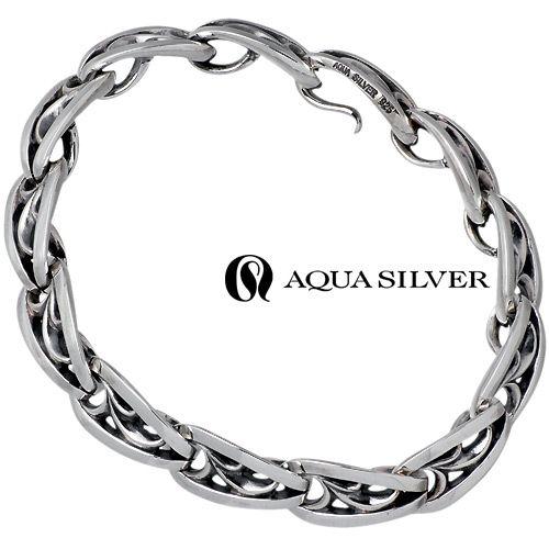 AQUA SILVER（アクアシルバー） シルバーブレスレット メンズ