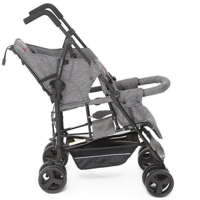 nihonikuji（日本育児） 二人乗りベビーカー DUOシティHOP2 グレー