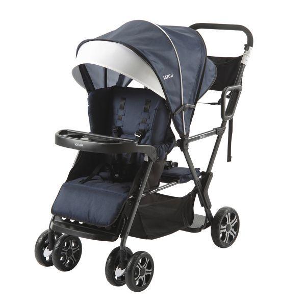 カトージ（KATOJI） ベビーカー ベビーカー 二人でゴー（ネイビー）3点