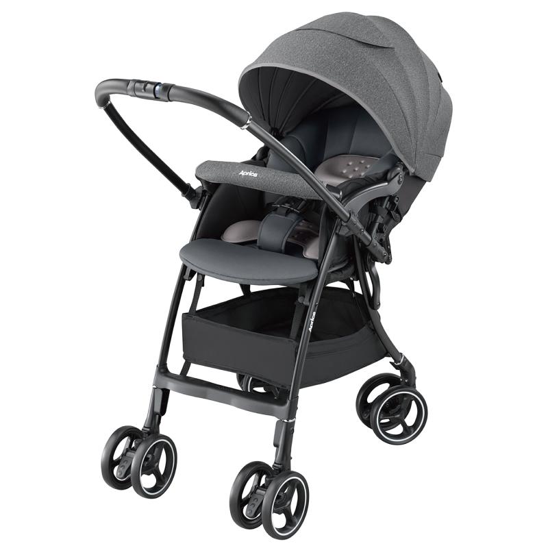 LUXUNA アップリカ ラクーナ エアー AD グレー 超軽量 ベビーカー A型