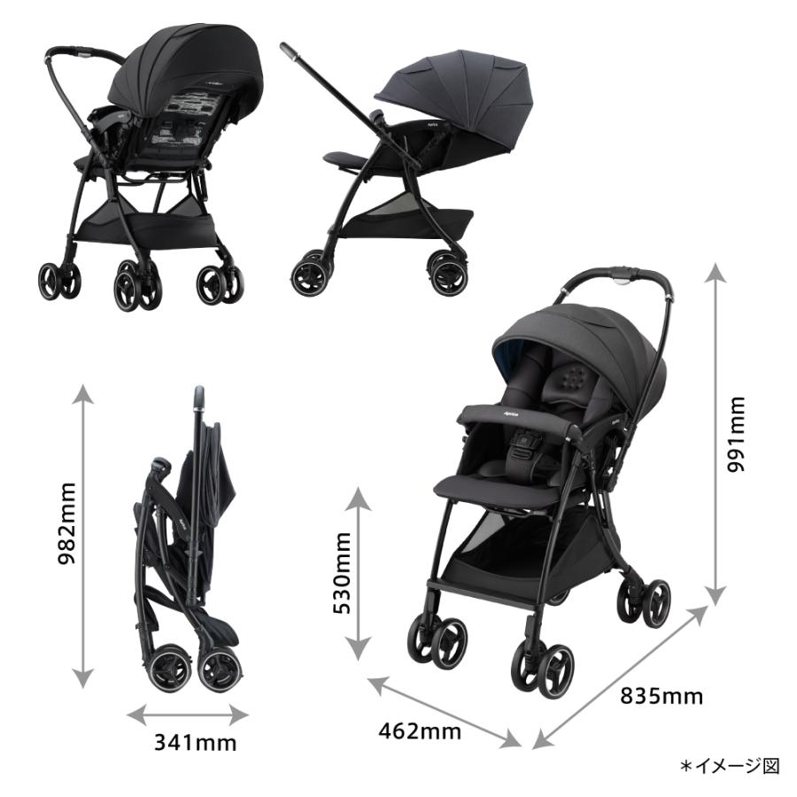 LUXUNA アップリカ ラクーナ クッション AG 軽量 ベビーカー