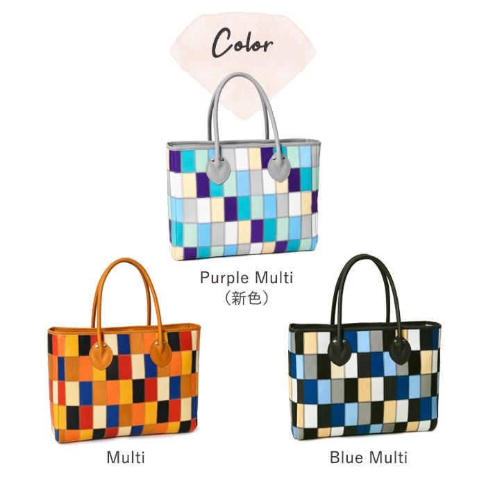 TRION（トライオン） メンズ トートバッグ A4サイズ対応 パッチワーク