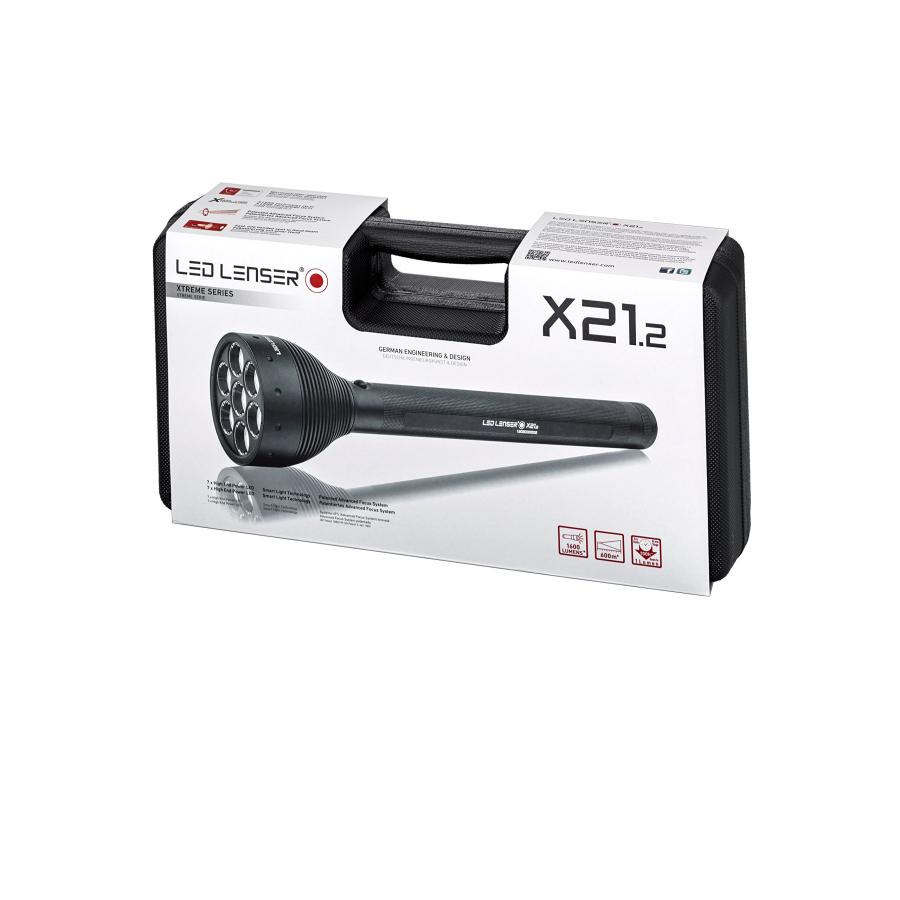 LEDLENSER（レッドレンザー） X21.2 LEDフラッシュライト 単1(D)4本