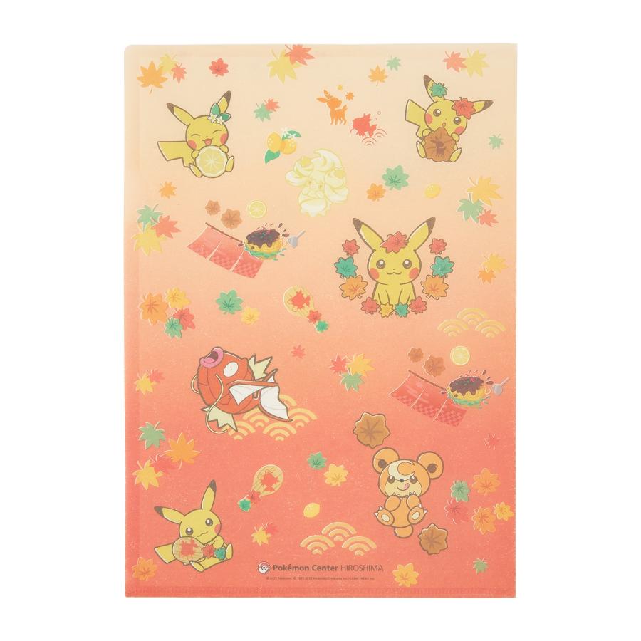 Pokemon（ポケモン） ポケモンセンターオリジナル 和風A4クリア