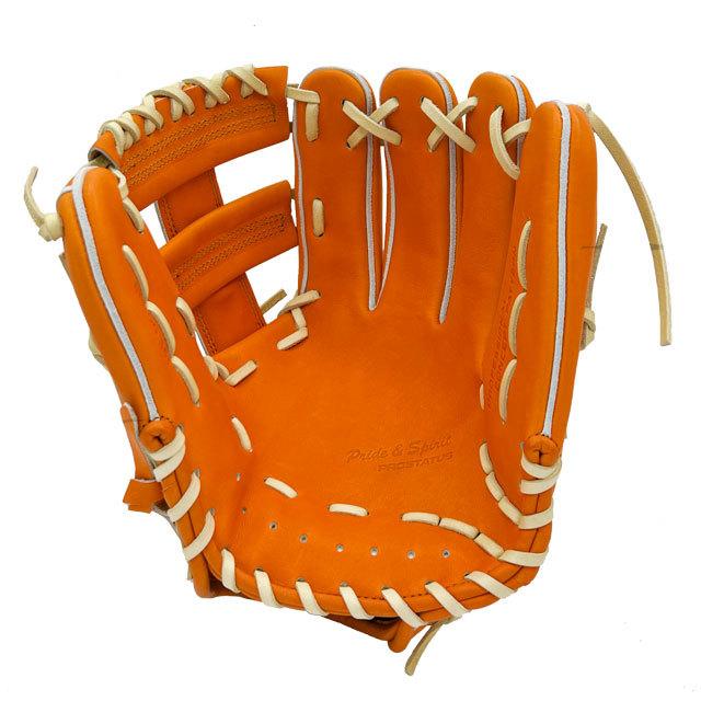 ゼット（ZETT） 野球 硬式グラブ グローブ プロステイタス オレンジ
