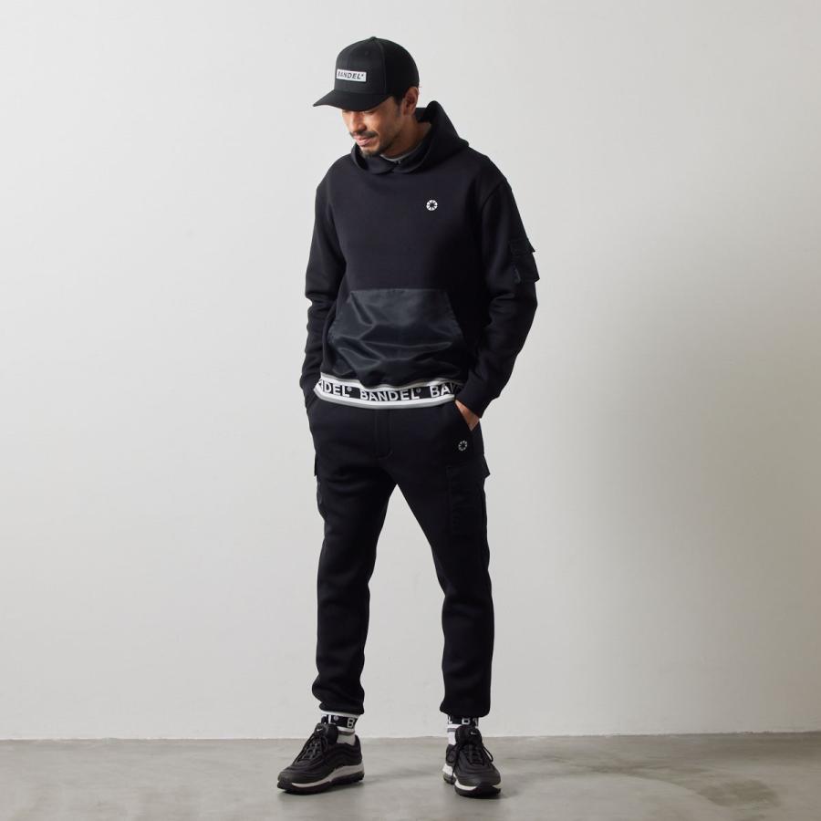 BANDEL（バンデル） NYLON POCKET P/O HOODIE フーディ パーカー