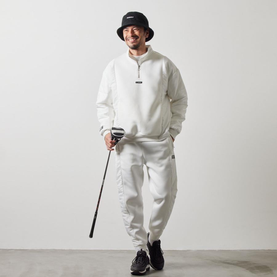 BANDEL（バンデル） SIDE PUFFER TRACKPANTS ナイロン 保温性 ゴルフ