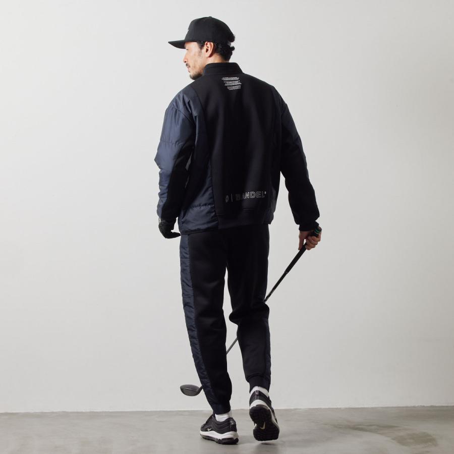 BANDEL（バンデル） SIDE PUFFER TRACKPANTS ナイロン 保温性 ゴルフ