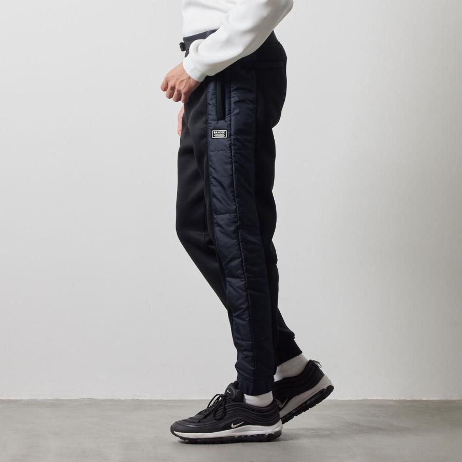 BANDEL（バンデル） SIDE PUFFER TRACKPANTS ナイロン 保温性 ゴルフ