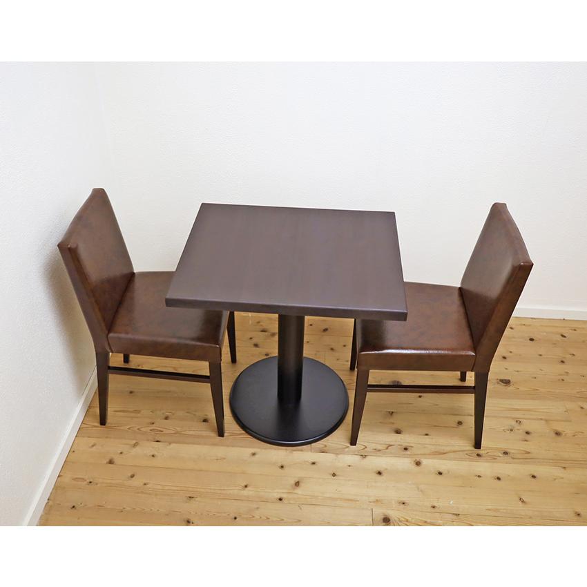 天然木コンパクトテーブル ALTO2脚セット 店舗用 座面高50cmチェア