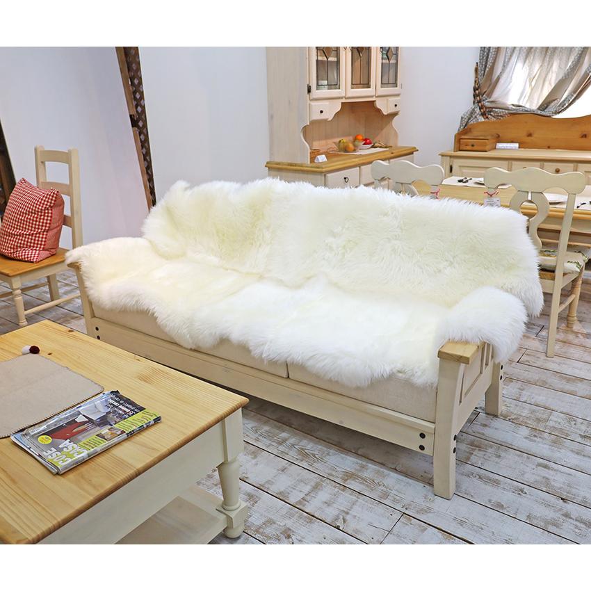 新品 在庫限り BOWRON ボーロン GOLD STAR ムートンラグ 5匹 ホワイト