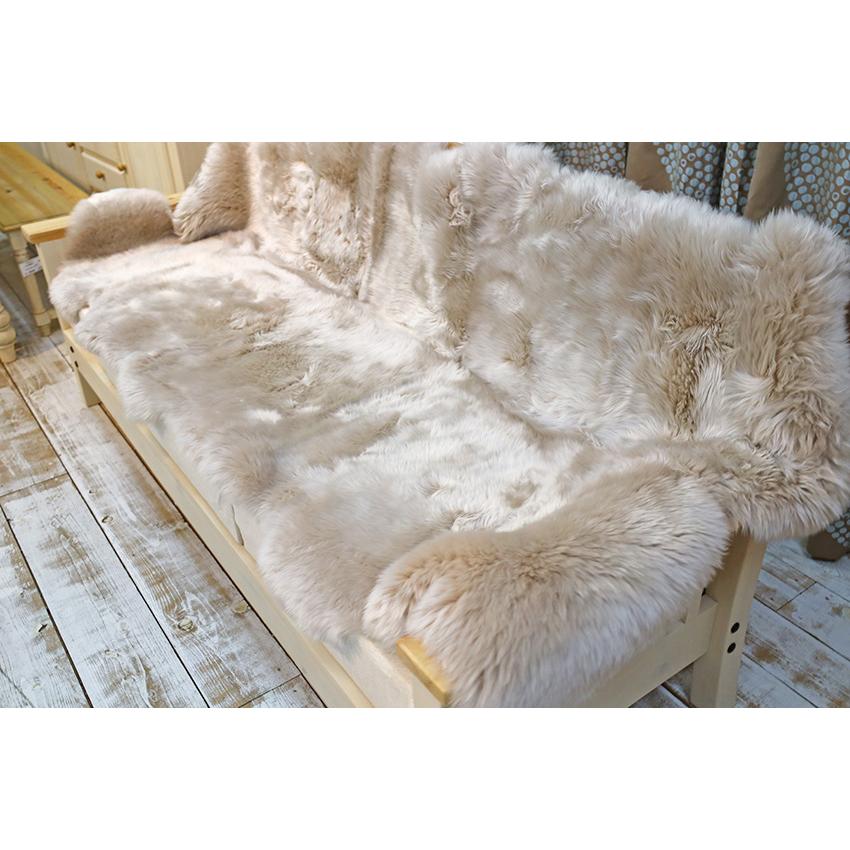 新品 在庫限り BOWRON ボーロン GOLD STAR ムートンラグ 5匹