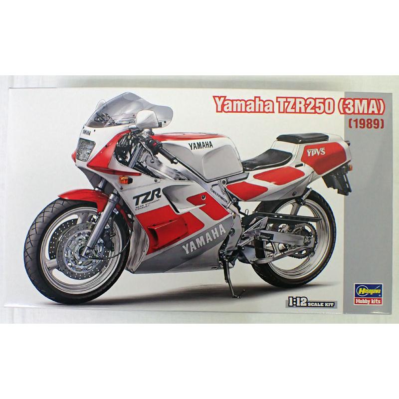 ハセガワ 1/12 ヤマハ TZR250 （3MA）1989 バイク プラモデル BK17