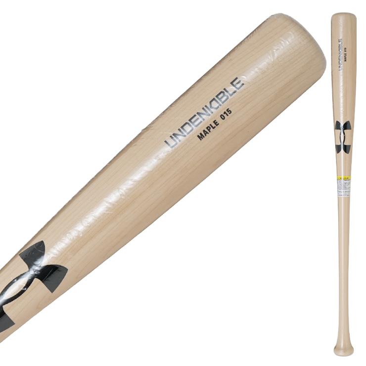 UNDER ARMOUR（アンダーアーマー） 軟式 木製バット メイプル 柳田