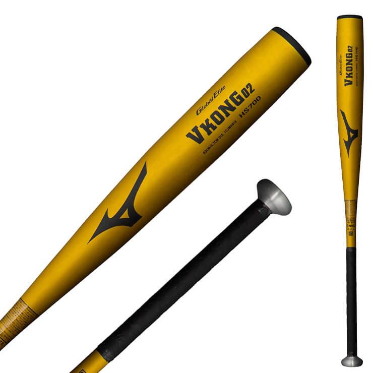 MIZUNO（ミズノ） 中学硬式 金属バット グローバルエリート Vコング 02