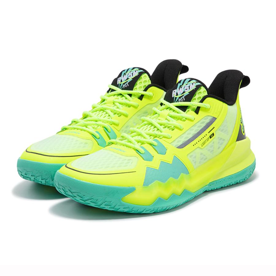 即納/優良配送】361° Burning Force 4 W572421107-3 YEL/GRN