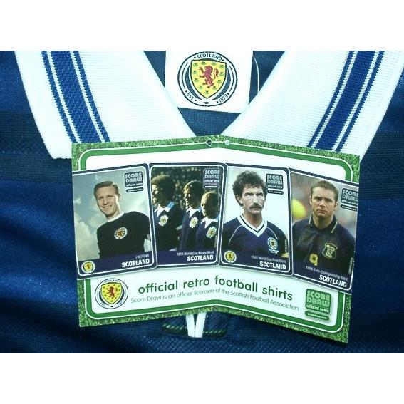 スコットランド代表 1998 ホーム 半袖 ユニフォーム 復刻モデル/1998