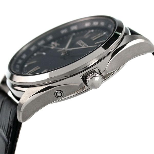 SEIKO SELECTION セイコー 時計 ソーラー電波 チタン ワールドタイム